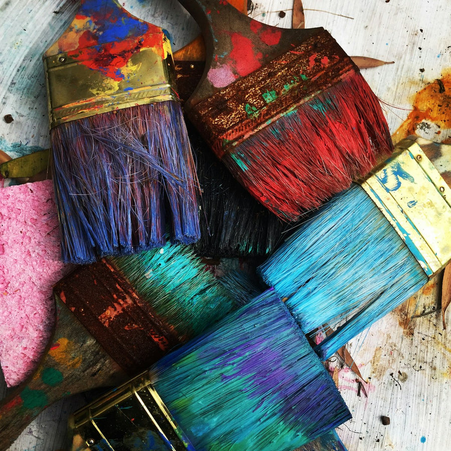 Table Painting with Easel Stand
